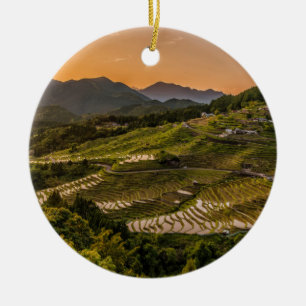 Landschaft Keramik Ornament