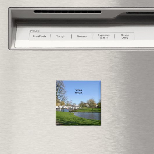 Landschaft Kolding, Dänemark Magnet (In Situ (Geschirrspüler))