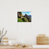 Landschaft Korsikas Poster (Küche)