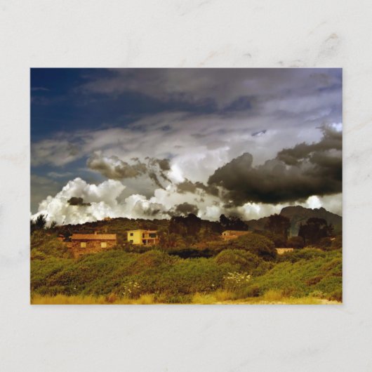 Landschaft Korsikas Postkarte (Vorderseite)