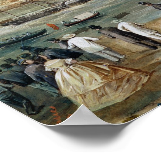 Landschaft Kubas Poster (Ecke)