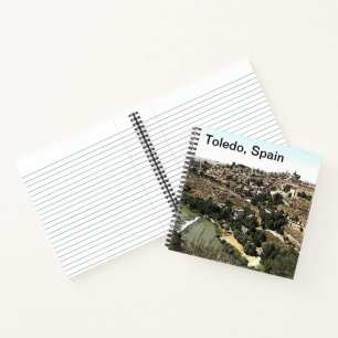 Landschaft Kunst Toledo, Spanien Notizblock