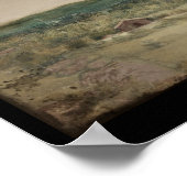 Landschaft (Landkarte) Poster (Ecke)