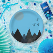 LANDSCHAFT LANDSCHAFT EINFACHES MALEREN PAPPTELLER (Party)