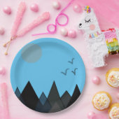 LANDSCHAFT LANDSCHAFT EINFACHES MALEREN PAPPTELLER (Party)