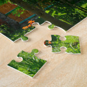 Landschaft Landschaft Landschaft Dorfhaus Puzzle (Seite)