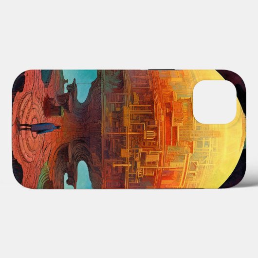 Landschaft Landschaft Landschaft Kunst, Dichtung u Case-Mate iPhone Hülle (Rückseite (Horizontal))