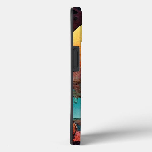 Landschaft Landschaft Landschaft Kunst, Dichtung u Case-Mate iPhone Hülle (Rückseite / Rechts)