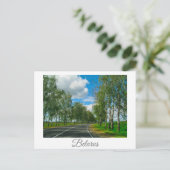 Landschaft Landschaft Landschaft Land Belarus Post Postkarte (Stehend Vorderseite)