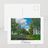 Landschaft Landschaft Landschaft Land Belarus Post Postkarte (Vorne/Hinten)
