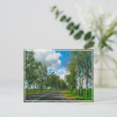Landschaft Landschaft Landschaft Land Belarus Post Postkarte (Stehend Vorderseite)