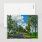 Landschaft Landschaft Landschaft Land Belarus Post Postkarte (Vorne/Hinten)