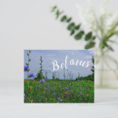 Landschaft Landschaft Landschaft Landschaft Feld B Postkarte (Stehend Vorderseite)