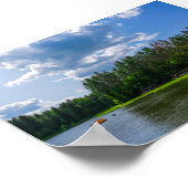 Landschaft Landschaft Seefeld Weißrussland Poster (Ecke)