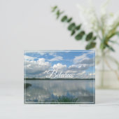 Landschaft Landschaft Seen Sky Belarus Postkarte (Stehend Vorderseite)
