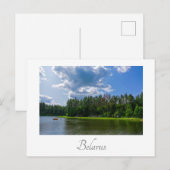 Landschaft Landschaft Seen Sky Belarus Postkarte (Vorne/Hinten)