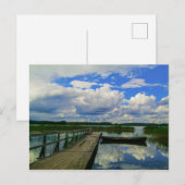 Landschaft Landschaft Seen Sky Belarus Postkarte (Vorne/Hinten)
