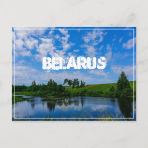 Landschaft Landschaft Seen Sky Belarus Postkarte