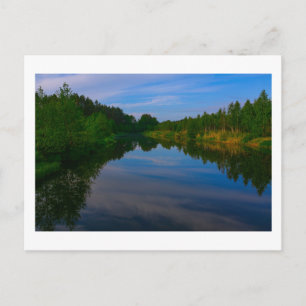Landschaft Landschaft Seen Sky Belarus Postkarte