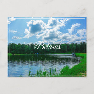 Landschaft Landschaft Seen Sky Belarus Postkarte