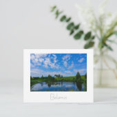 Landschaft Landschaft Seen Sky Belarus Postkarte (Stehend Vorderseite)