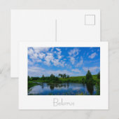Landschaft Landschaft Seen Sky Belarus Postkarte (Vorne/Hinten)