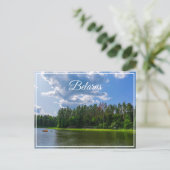 Landschaft Landschaft Seen Sky Belarus Postkarte (Stehend Vorderseite)