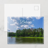 Landschaft Landschaft Seen Sky Belarus Postkarte (Vorne/Hinten)