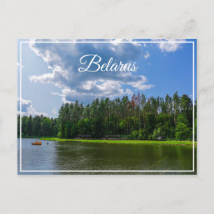 Landschaft Landschaft Seen Sky Belarus Postkarte