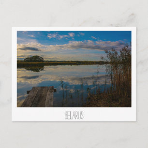 Landschaft Landschaft Seen Sky Belarus Postkarte