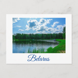 Landschaft Landschaft Seen Sky Belarus Postkarte