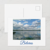 Landschaft Landschaft Seen Sky Belarus Postkarte (Vorne/Hinten)