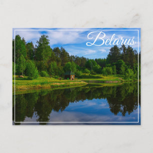 Landschaft Landschaft Seen Weißrussland Postkarte