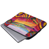 Landschaft Laptopschutzhülle (Vorne Knopf)