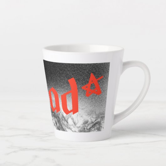 Landschaft Latte Tasse (Rechts)