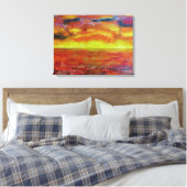 Landschaft, Leinwand im Hintergrund (Insitu (Schlafzimmer))
