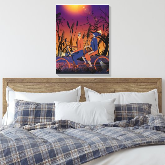 Landschaft Leinwanddruck (Insitu (Schlafzimmer))