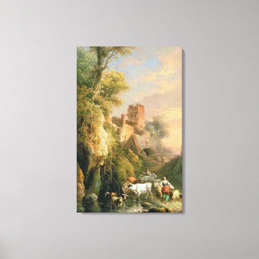 Landschaft Leinwanddruck (Vorderseite)