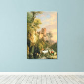 Landschaft Leinwanddruck (Insitu (Holzboden))