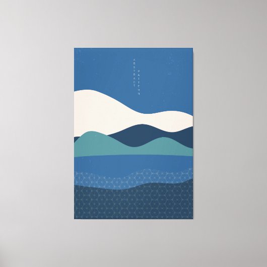 Landschaft Leinwanddruck (Vorderseite)