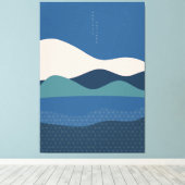 Landschaft Leinwanddruck (Insitu (Holzboden))