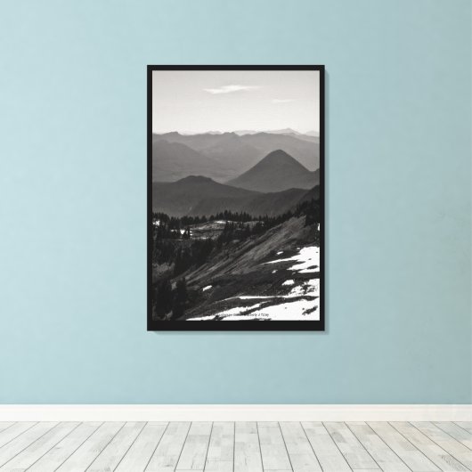 Landschaft Leinwanddruck (Insitu (Holzboden))