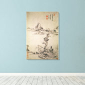 Landschaft Leinwanddruck (Insitu (Holzboden))