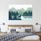Landschaft Leinwanddruck (Insitu (Schlafzimmer))