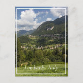 Landschaft Lombardei, Italien Postkarte (Vorderseite)