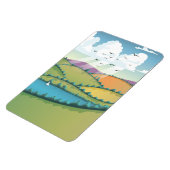 Landschaft. Magnet (Linke Seite)