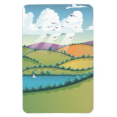 Landschaft. Magnet (Vertikal)