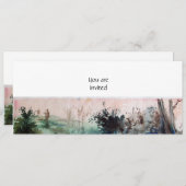 LANDSCHAFT MAREMMA/TUSKANISCHE LANDSCHAFT EINLADUNG (Vorne/Hinten)