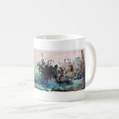 LANDSCHAFT MAREMMA TUSKANISCHE LANDSCHAFT KAFFEETASSE (VorderseiteRechts)