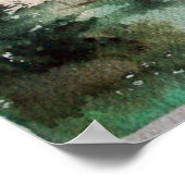 LANDSCHAFT MAREMMA / TUSKANISCHE LANDSCHAFT POSTER (Ecke)